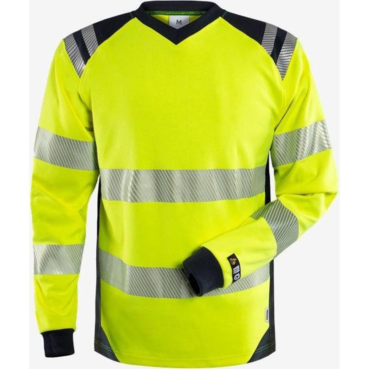 Kansas FLAMESTAT HI VIS LANGÆRMET T-SHIRT KL.3 7359 TFL