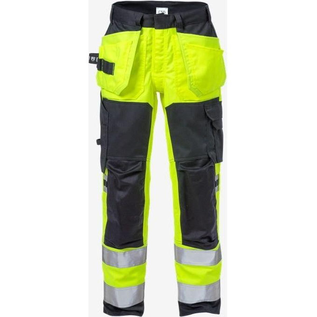 Kansas FLAMESTAT HI VIS STRETCH HÅNDVÆRKERBUKSER KL.2 2167