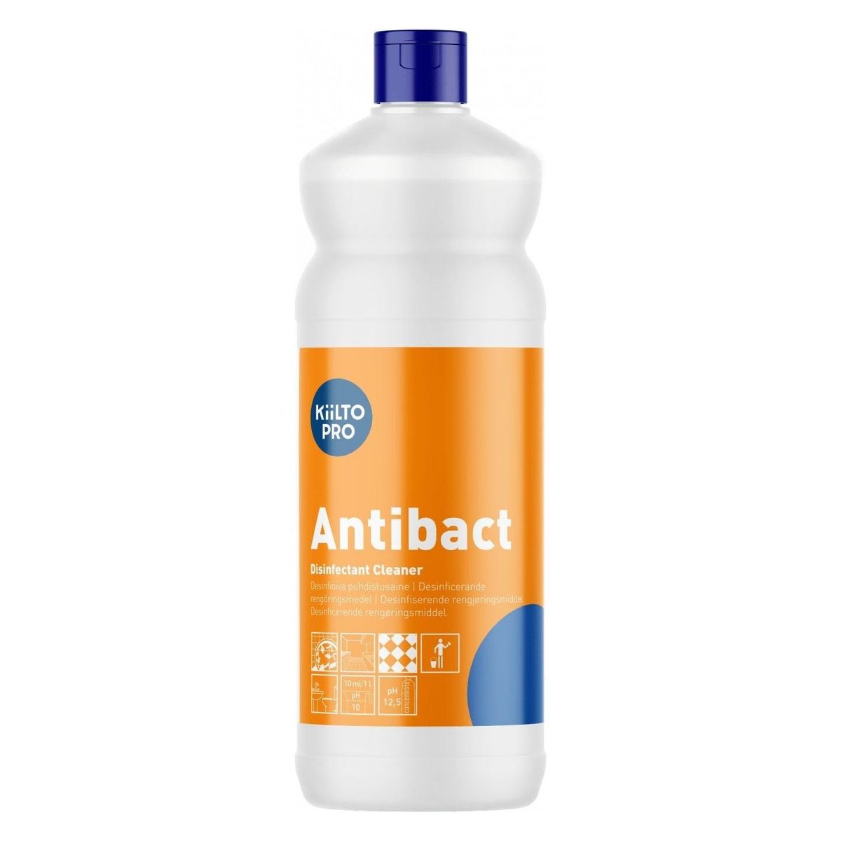 Kiilto Pro Antibact overfladedesinfektion 1 liter / 5 liter