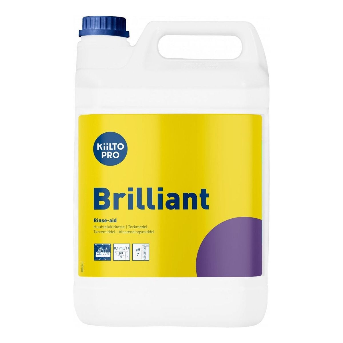 Kiilto Pro Brilliant afspændingsmiddel 5 liter