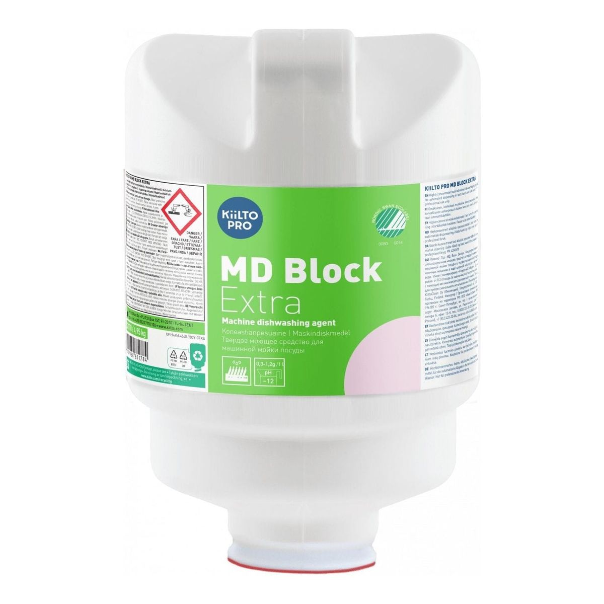 Kiilto Pro MD Block Extra maskinopvask 4,95 kg