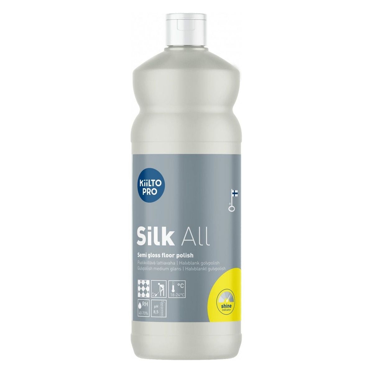 Kiilto Pro Silk All polish med lav glans 1 Liter / 5 Liter