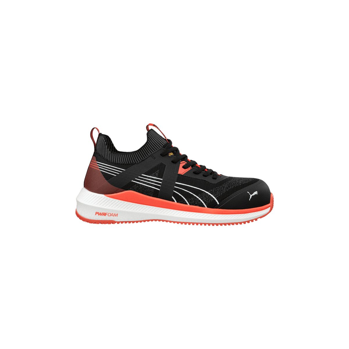 Puma Turbo Black/Red Low S1PS Sikkerhedssko