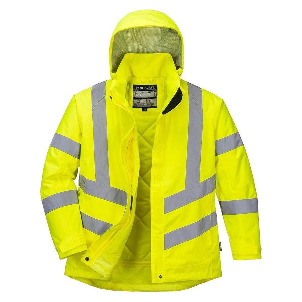 Portwest Dame Hi-Vis vinterjakke LW74