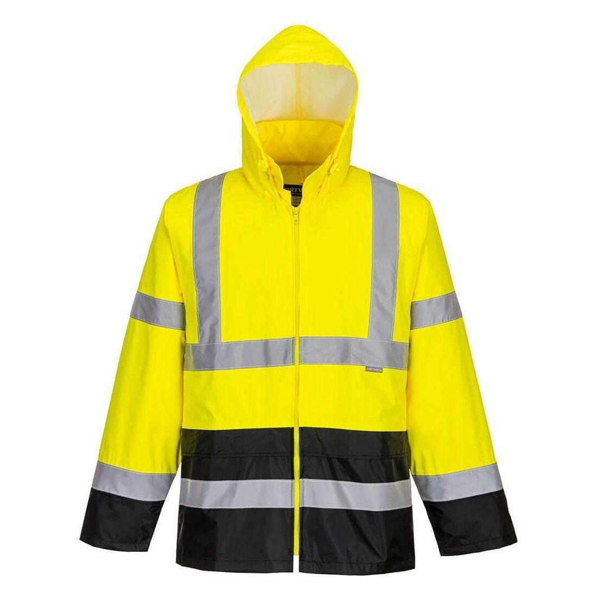 Portwest Hi-Vis Klassisk Kontrast Regn Jakke H443