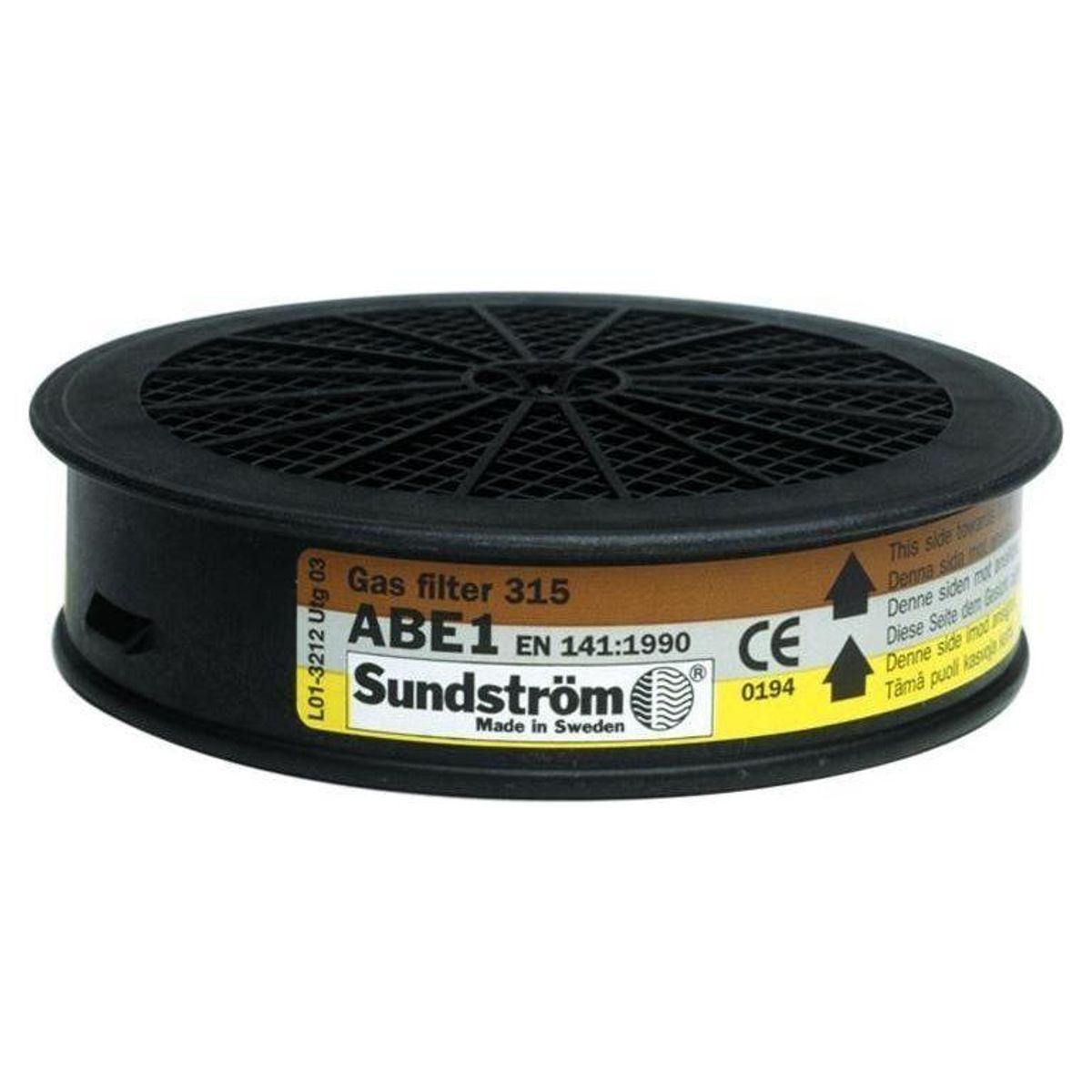 Sundstrøm SR-315 ABE1 gasfilter