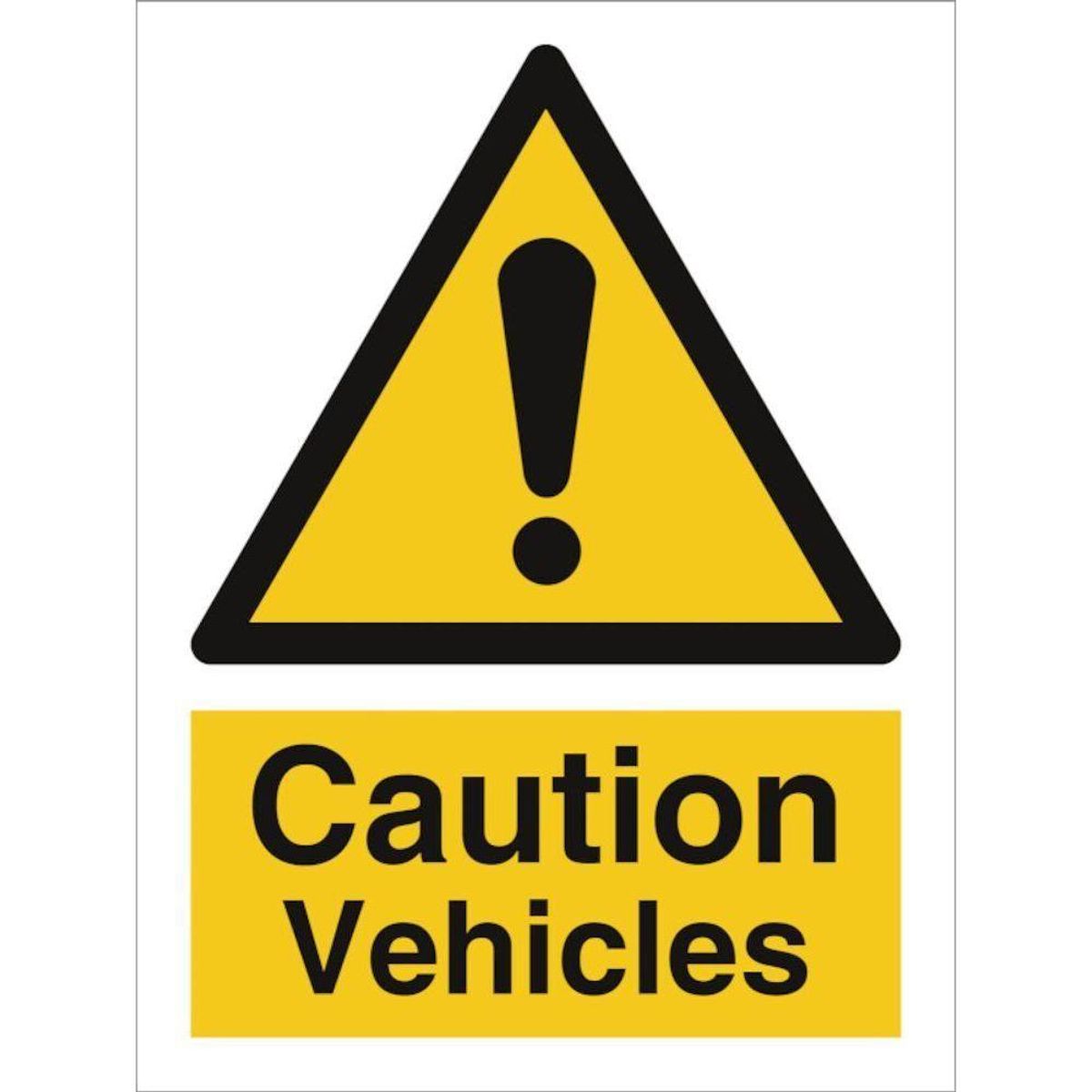 Sign IMO Caution Vehicles 107116