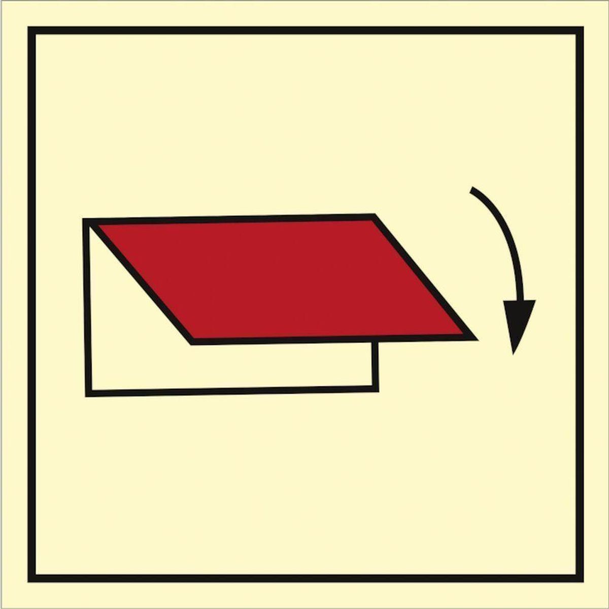 Sign IMO Closing appliance for exterior ventilation inlet or outlet 10472