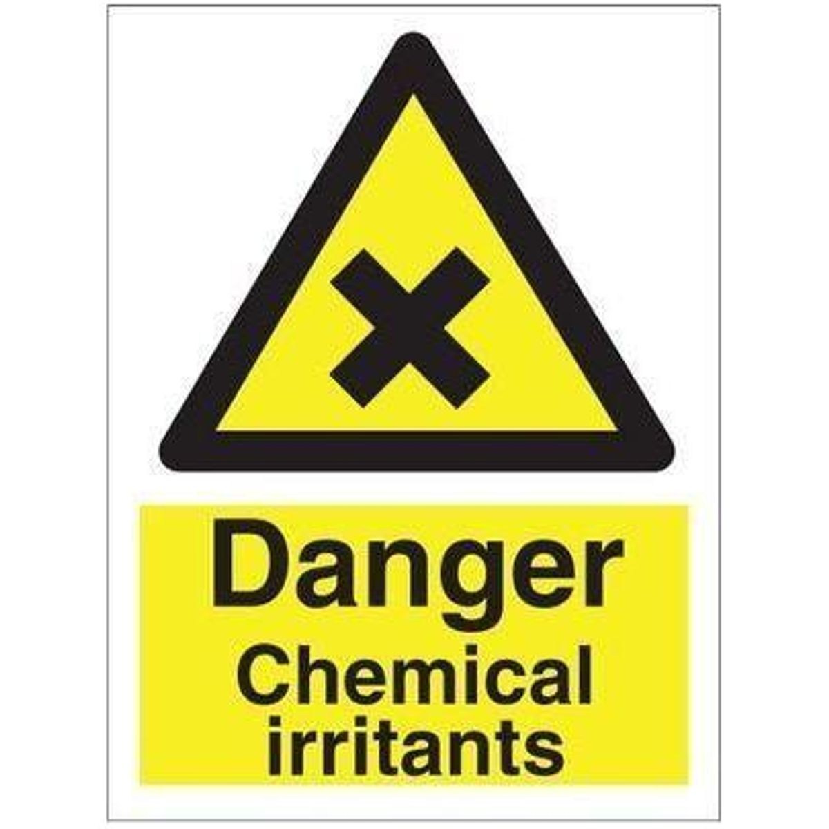 Sign IMO Danger Chemical irritants 107021