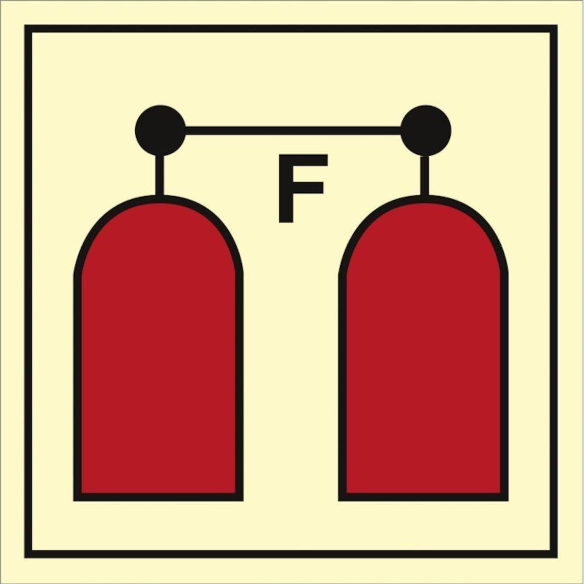 Sign IMO Foam release station 10451