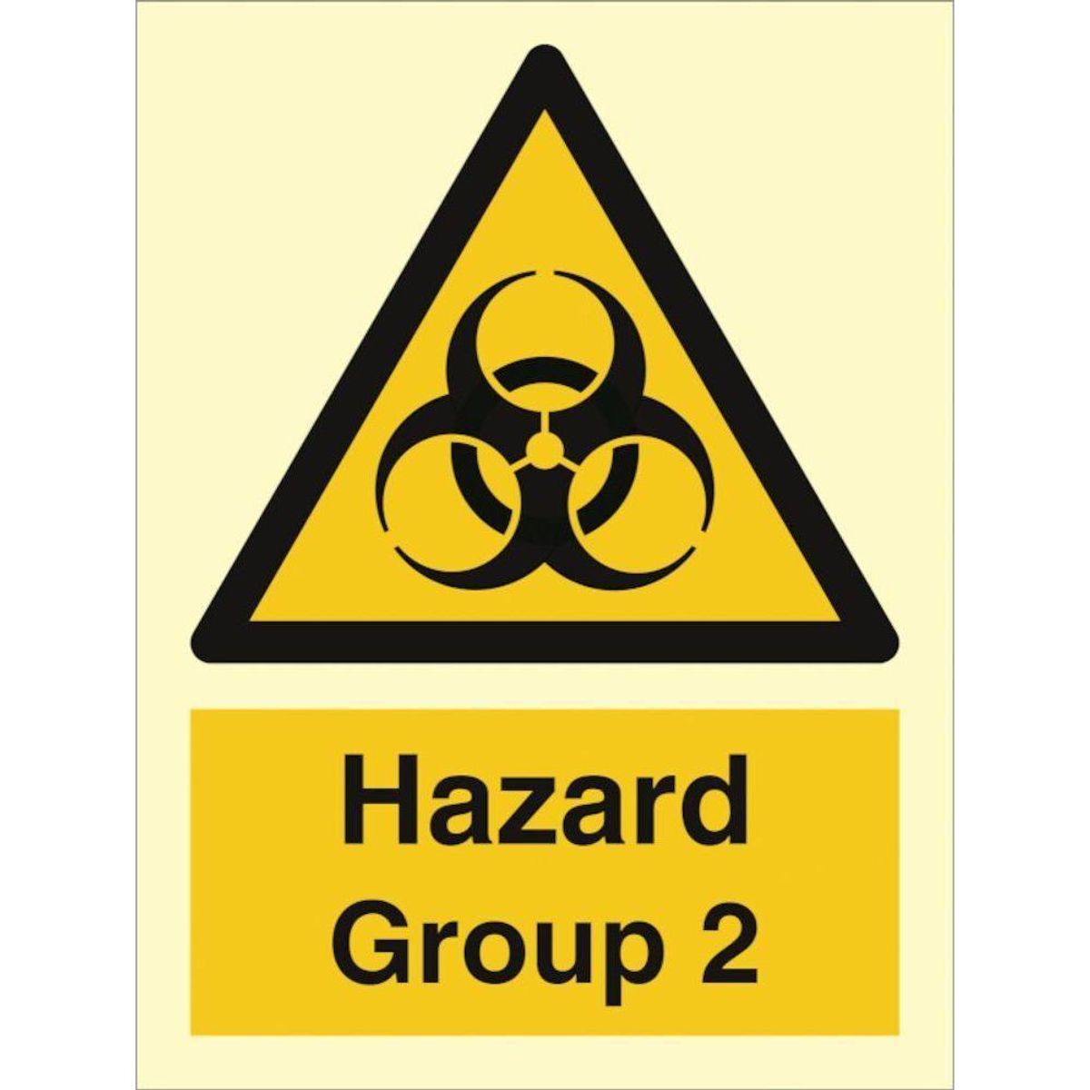 Sign IMO Hazard Group 2 107104