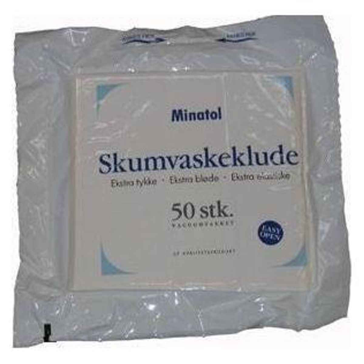 Skumvaskeklud Supersoft 19 x 19 cm, 3.5 mm, 50 stk