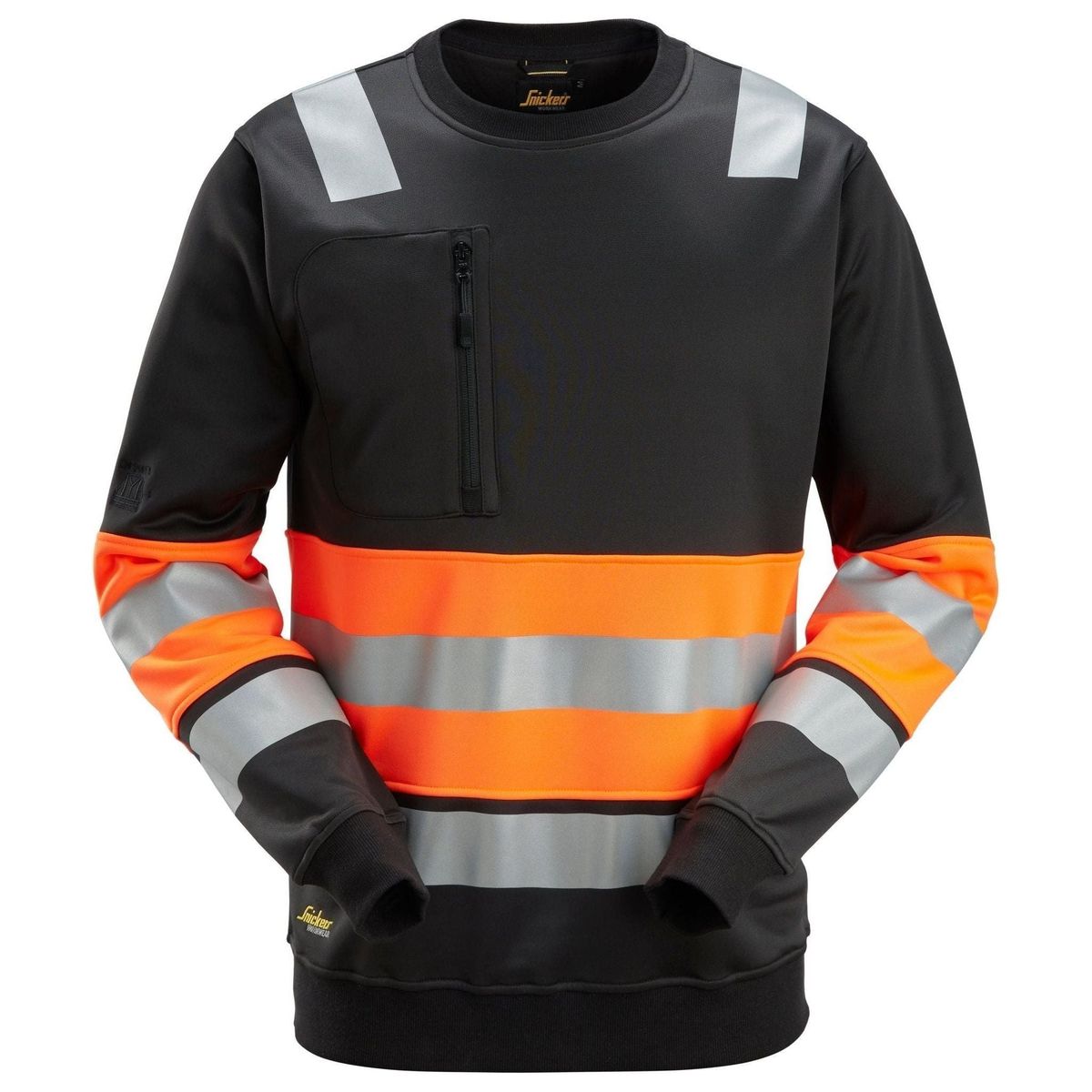 Snickers Sweatshirt High-Vis klasse 1 8031