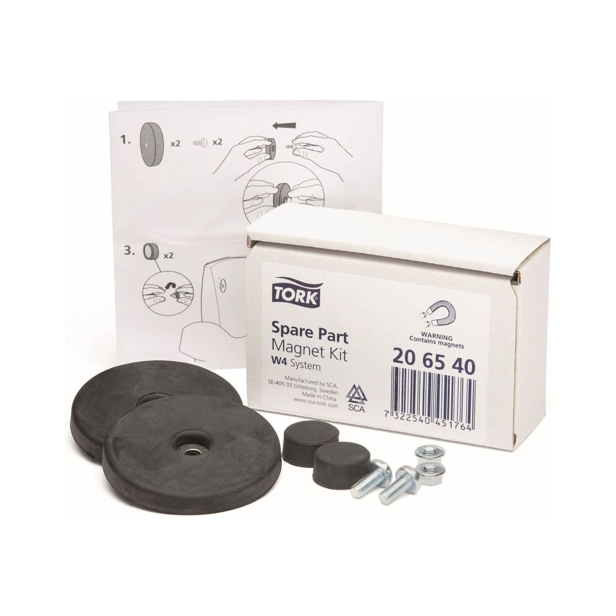 Tork 206540 Magnet kit 2 stk pr. sæt W4