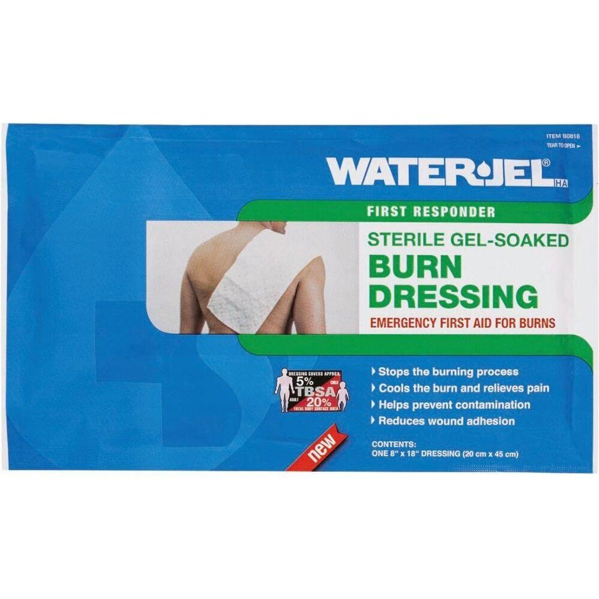 Waterjel Burn Dressing 20 x 46 cm