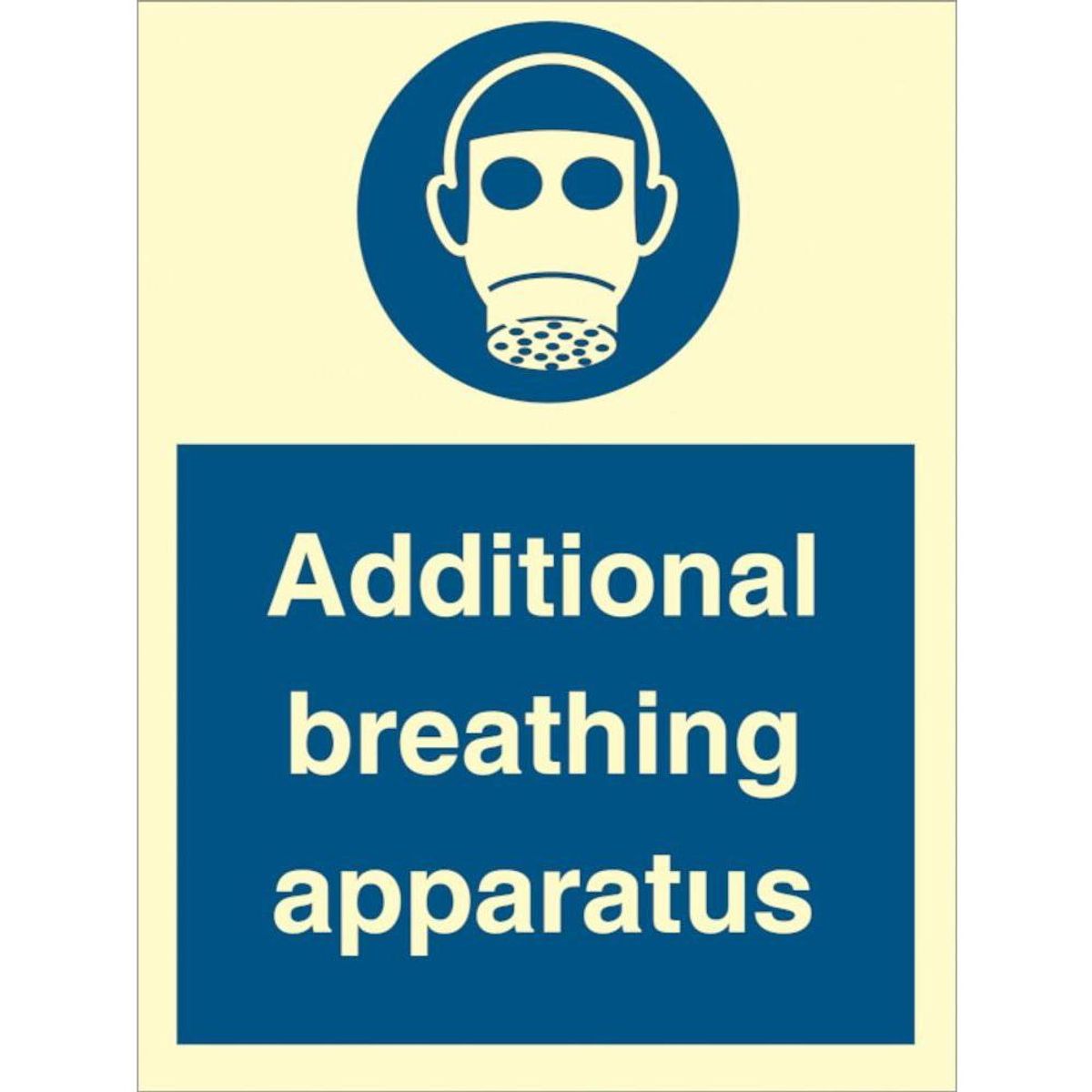 Sign IMO Additional breathing 106032