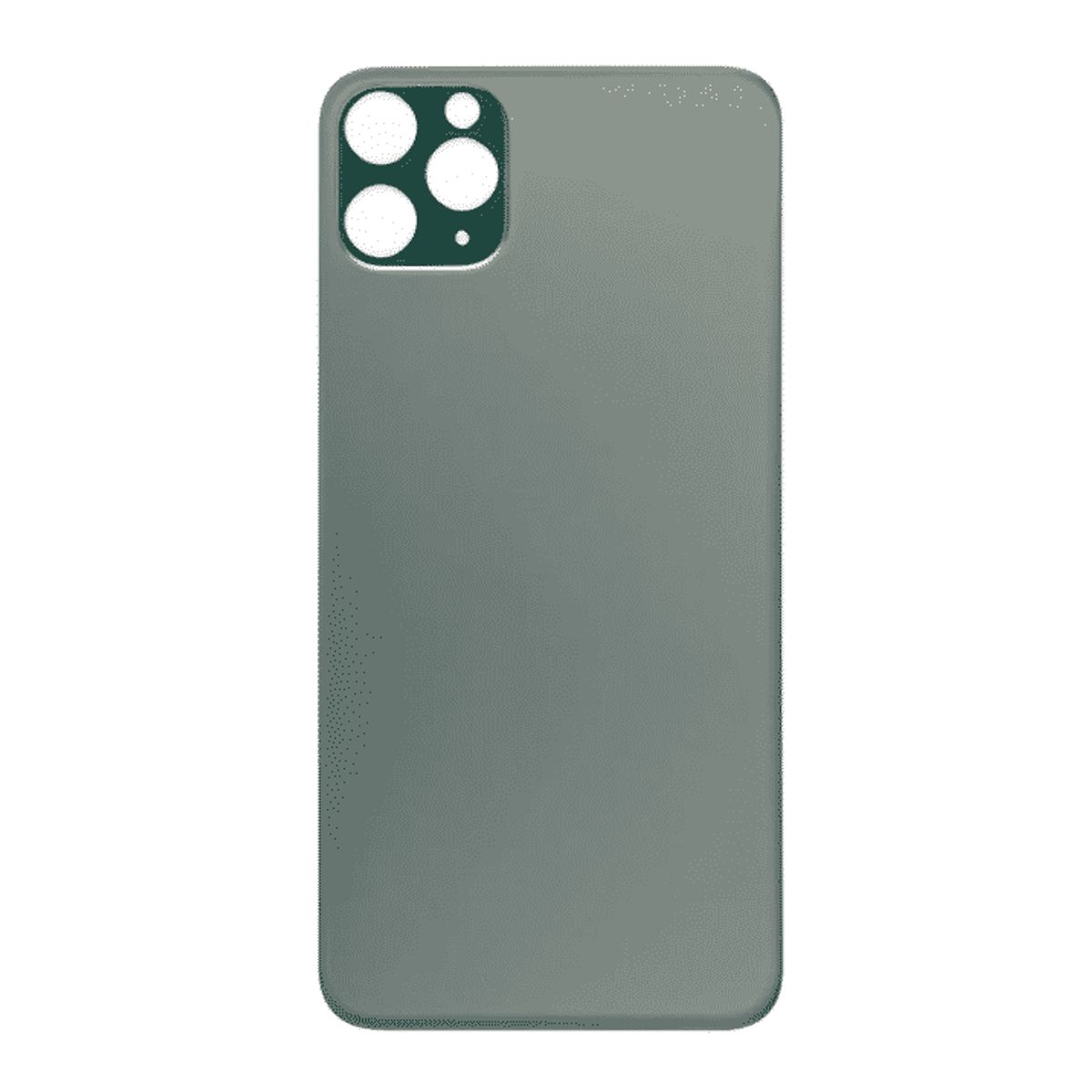 Bagsideglas til iPhone 11 Pro Midnight Green - iHero