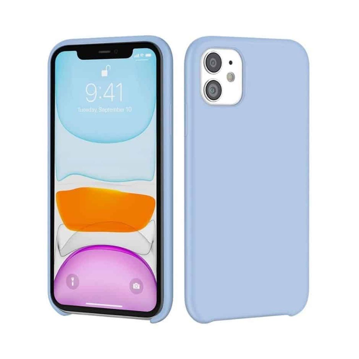 IPHONE 11 LIQUID SILIKONE COVER - Clove Purple - iHero