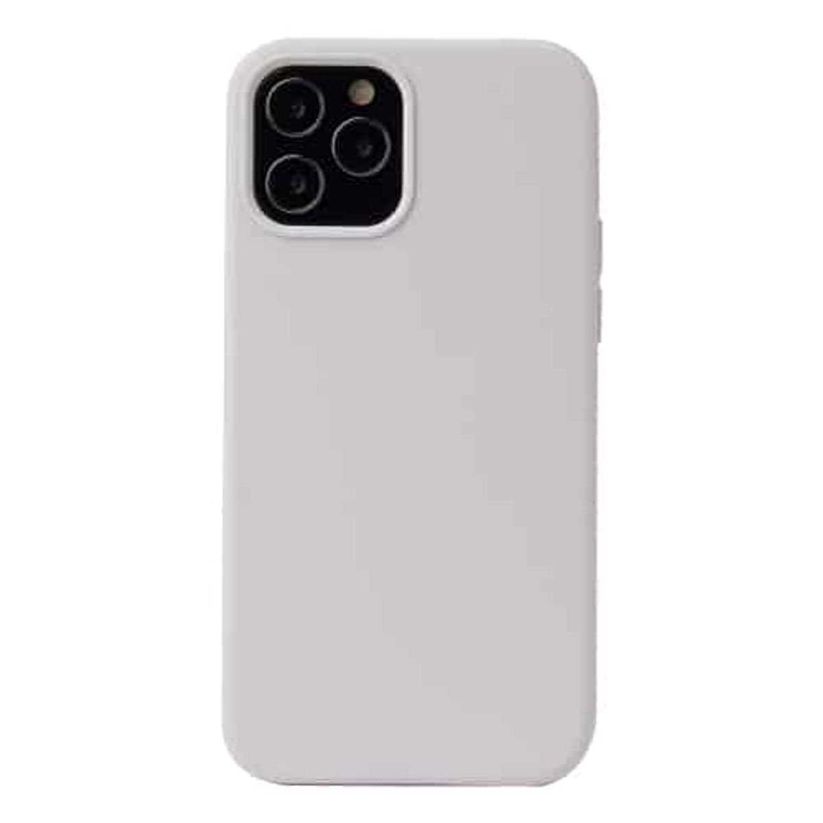 IPHONE 12 Pro Max LIQUID SILIKONE COVER - Hvid - iHero