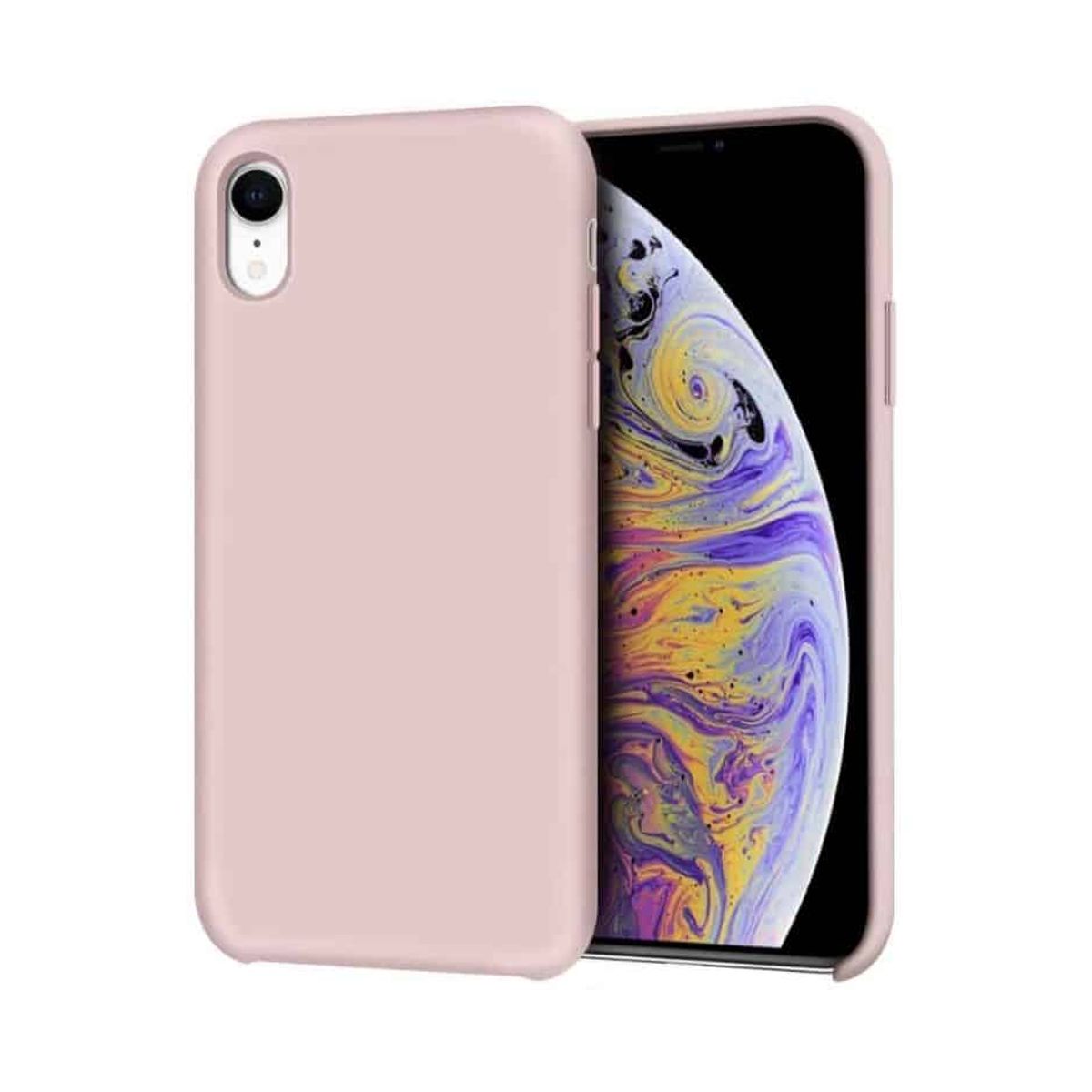 IPHONE XR LIQUID SILIKONE COVER - Pink - iHero