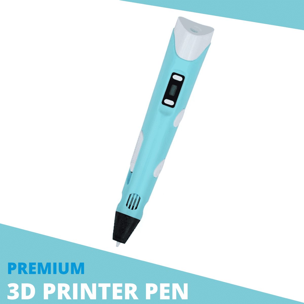 Premium 3D Printer pen - Lav de flotteste figurer - iHero