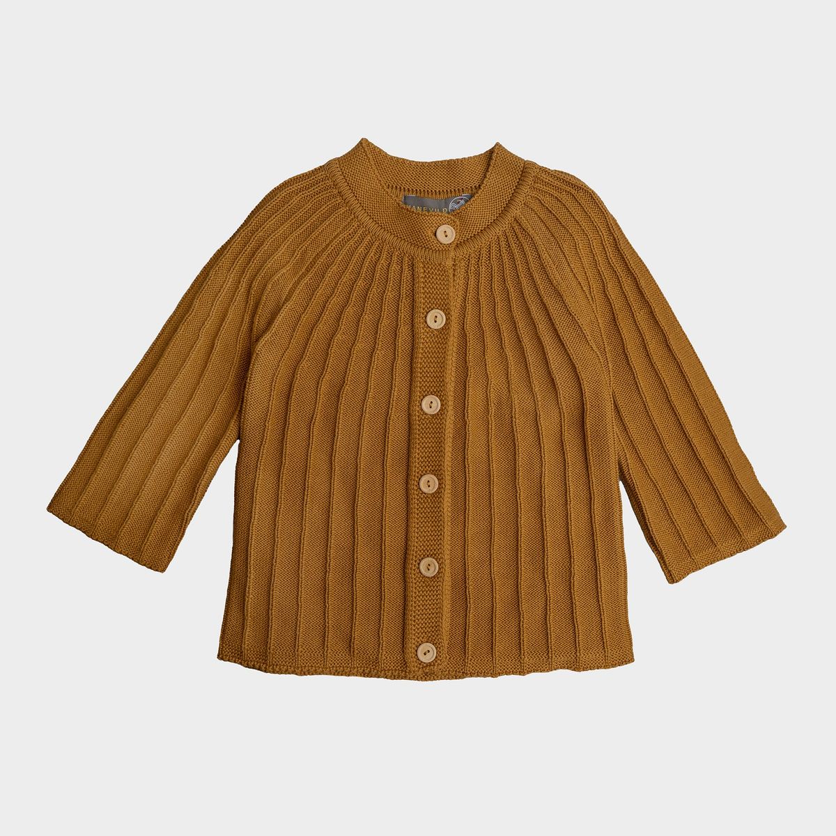 Oscar cardigan 40% - Golden brown / 92