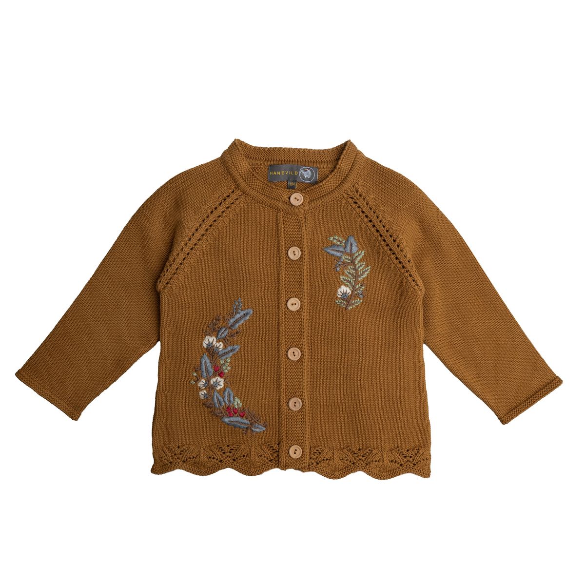 Elna cardigan 30% - Golden brown / 86