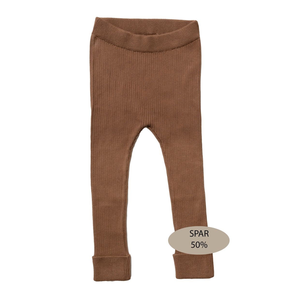 Lynge leggings 50% - Brown / 116