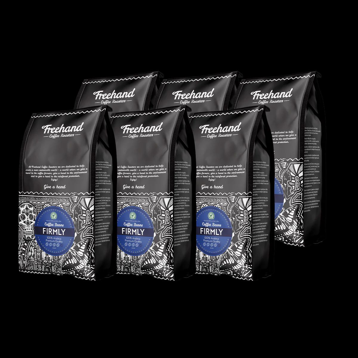 Freehand Firmly kaffebønner smagskasse 6 kg. - 6 kg.