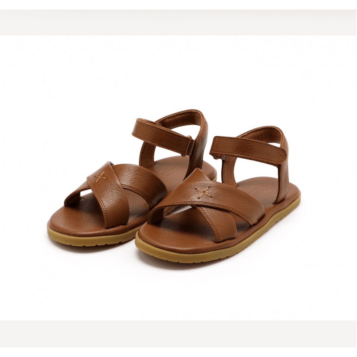 Donsje - cognac leather sandal - 23