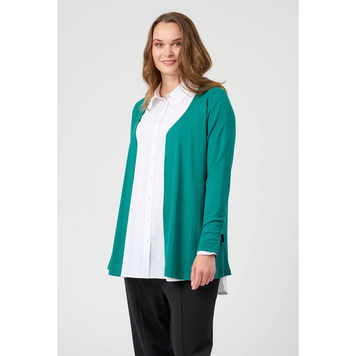 Pont neuf Clara cardigan Dark Petrol - 52