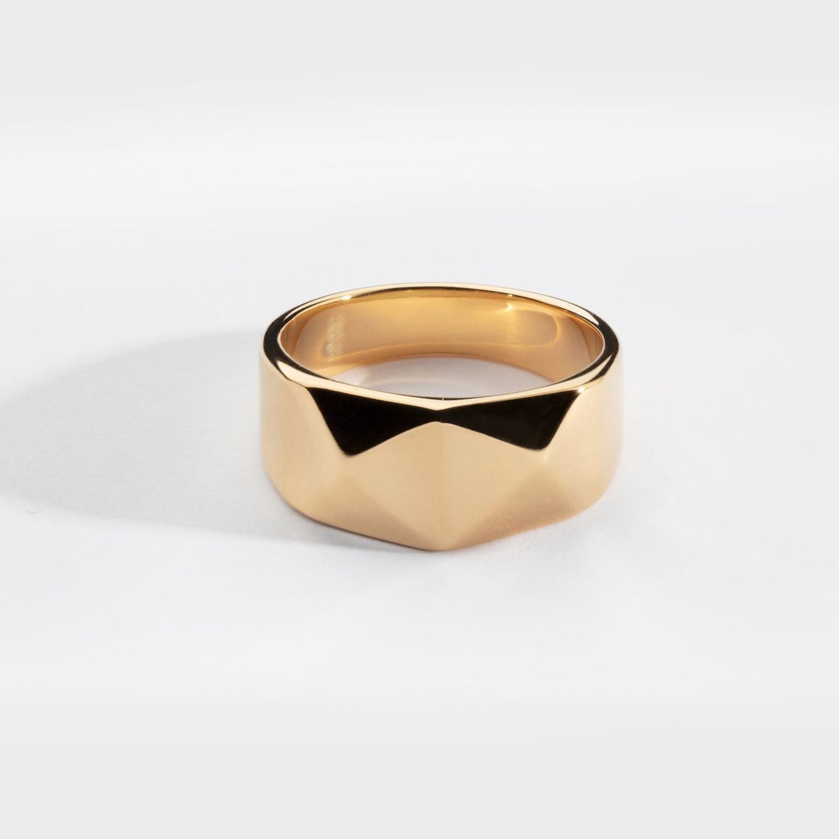 Kant Signature ring - Guldtonet - Str. 12 - Herre - Northern Legacy