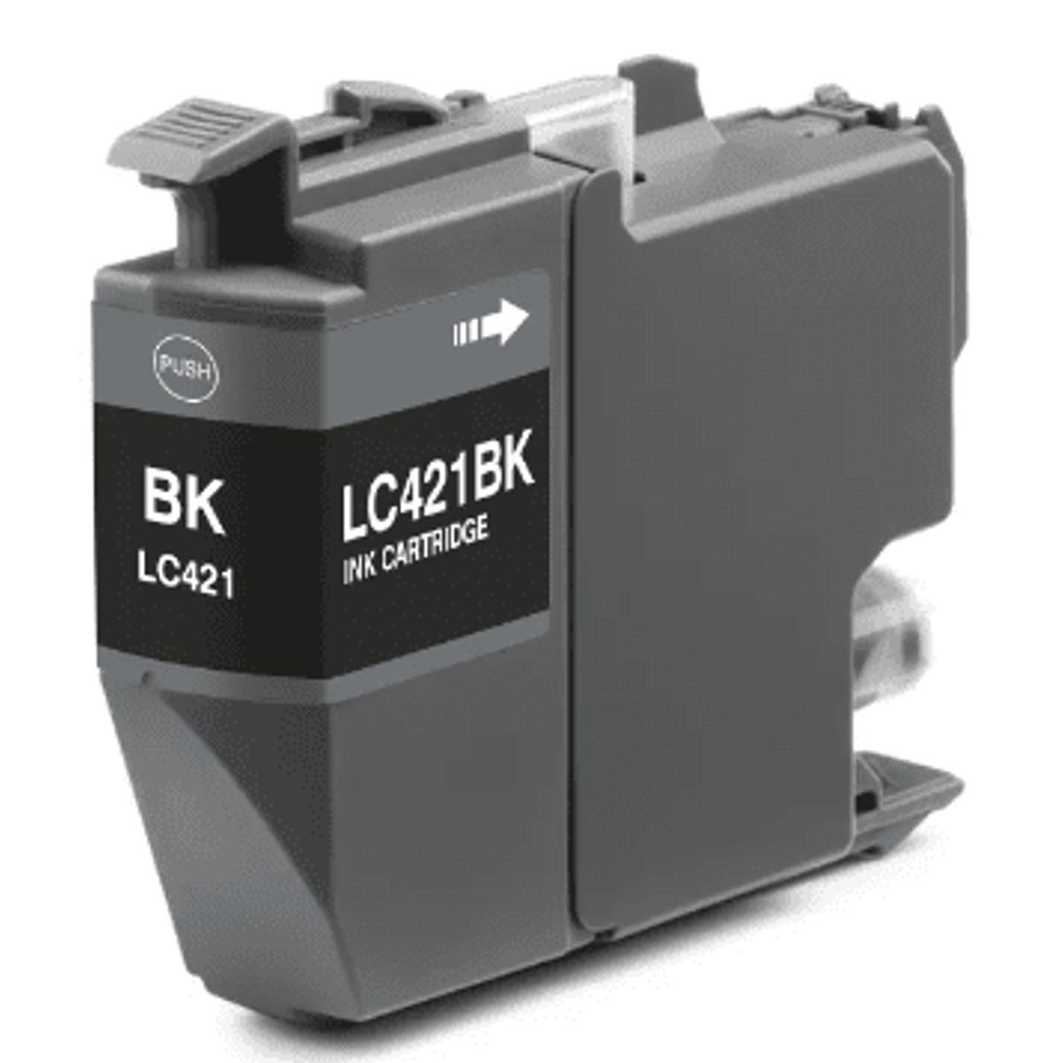 Brother LC421XLBK sort printerpatron 500 sider alternativ LC421XLBK