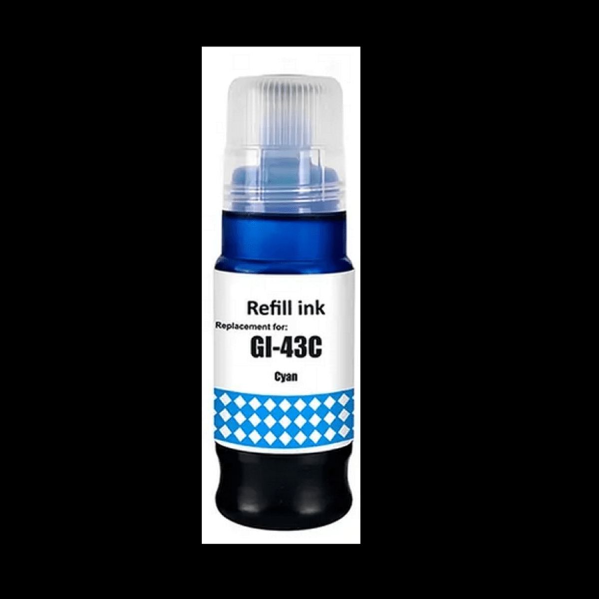 Canon GI-43C cyan refill 70 ml 4672C001 alternativ