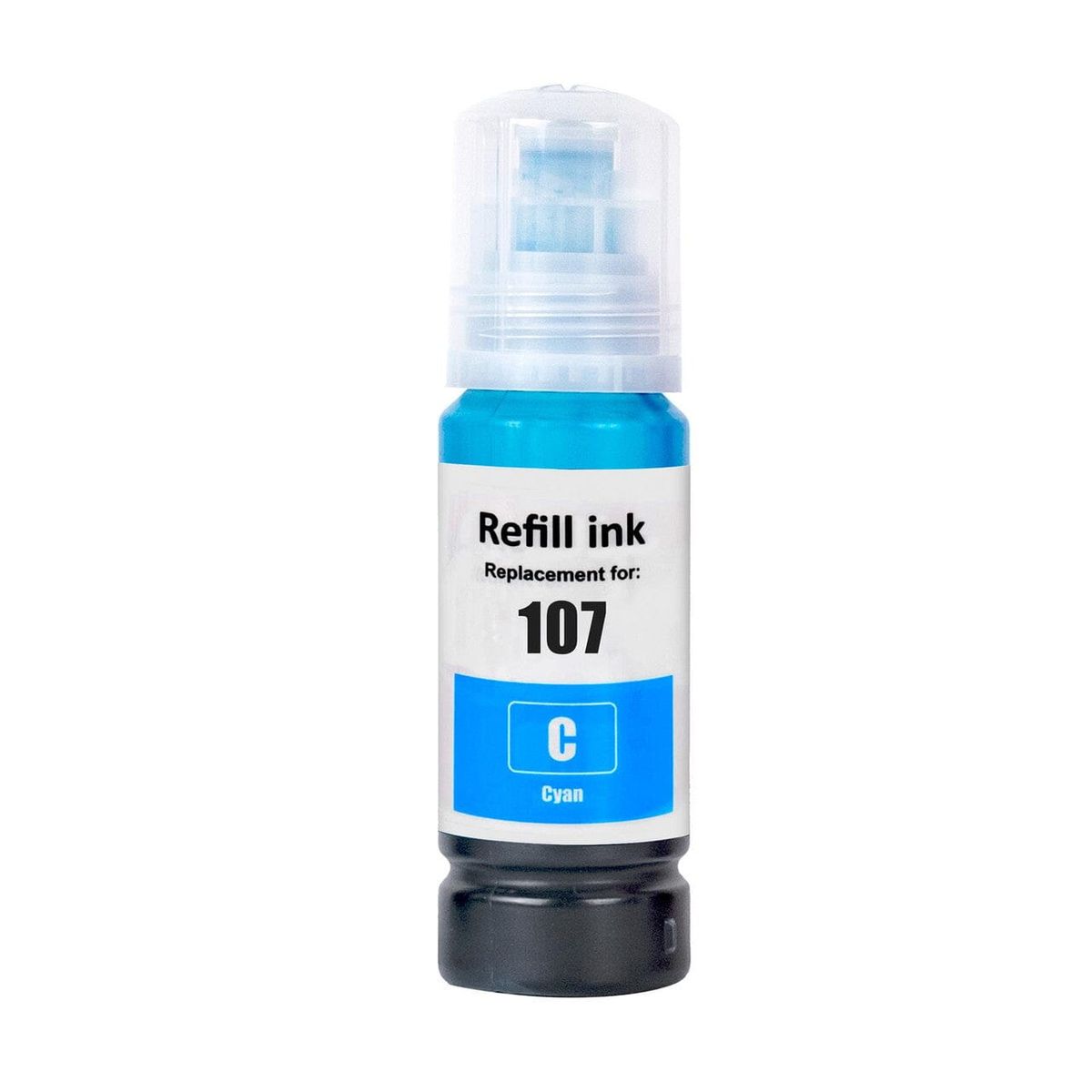 Epson 107 cyan refill 70 ml C13T09B240 alternativ