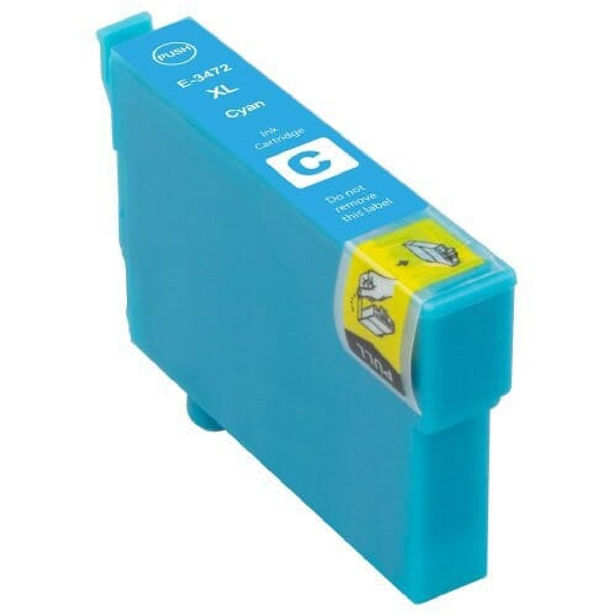 Epson 34XL cyan printerpatron C13T34724010 alternativ, 17ml