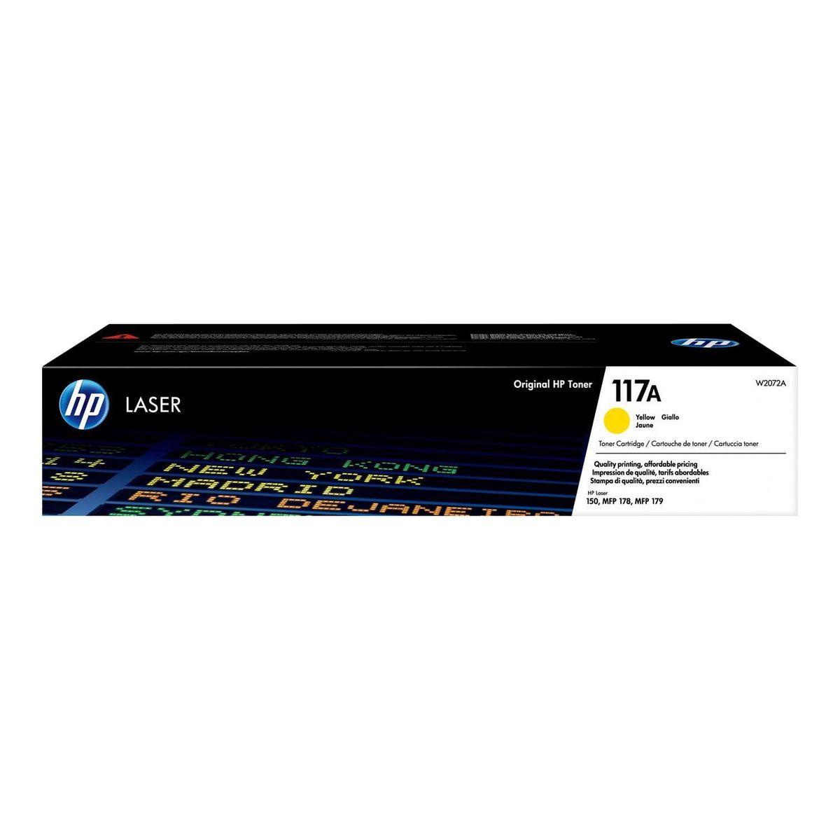 HP 117A Gul 700 sider Toner W2072A