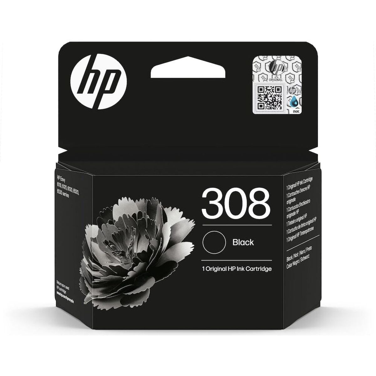 HP 308 Sort printerpatron BK - Original 7FP21UE