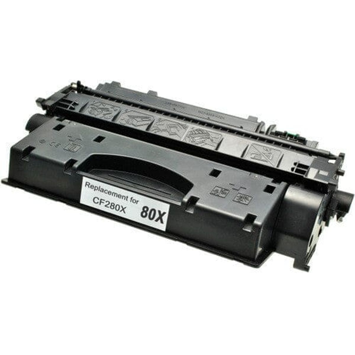 HP 80X sort toner 6.800 sider alternativ CF280X