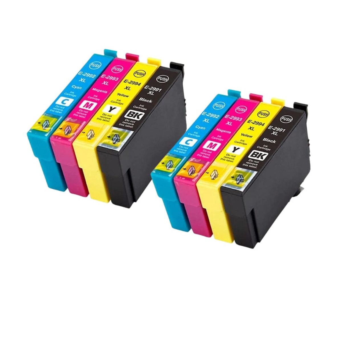 Pakke sæt Epson 29XL 4 farver 2x BK-C-M-Y alternativ 120 ml