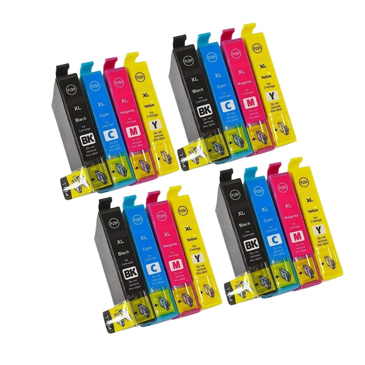 Pakke sæt Epson 603XL 4 farver 4x BK-C-M-Y alternativ 216 ml