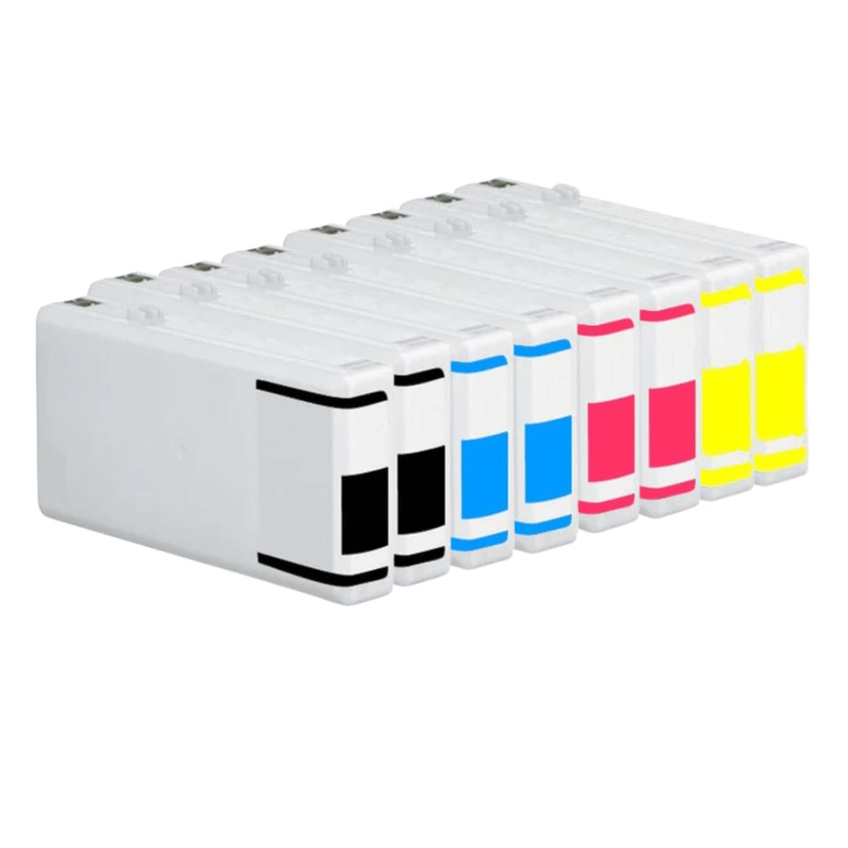 Pakke sæt Epson T7011-T7014 2x4 farver BK-C-M-Y- alternativ 414ml