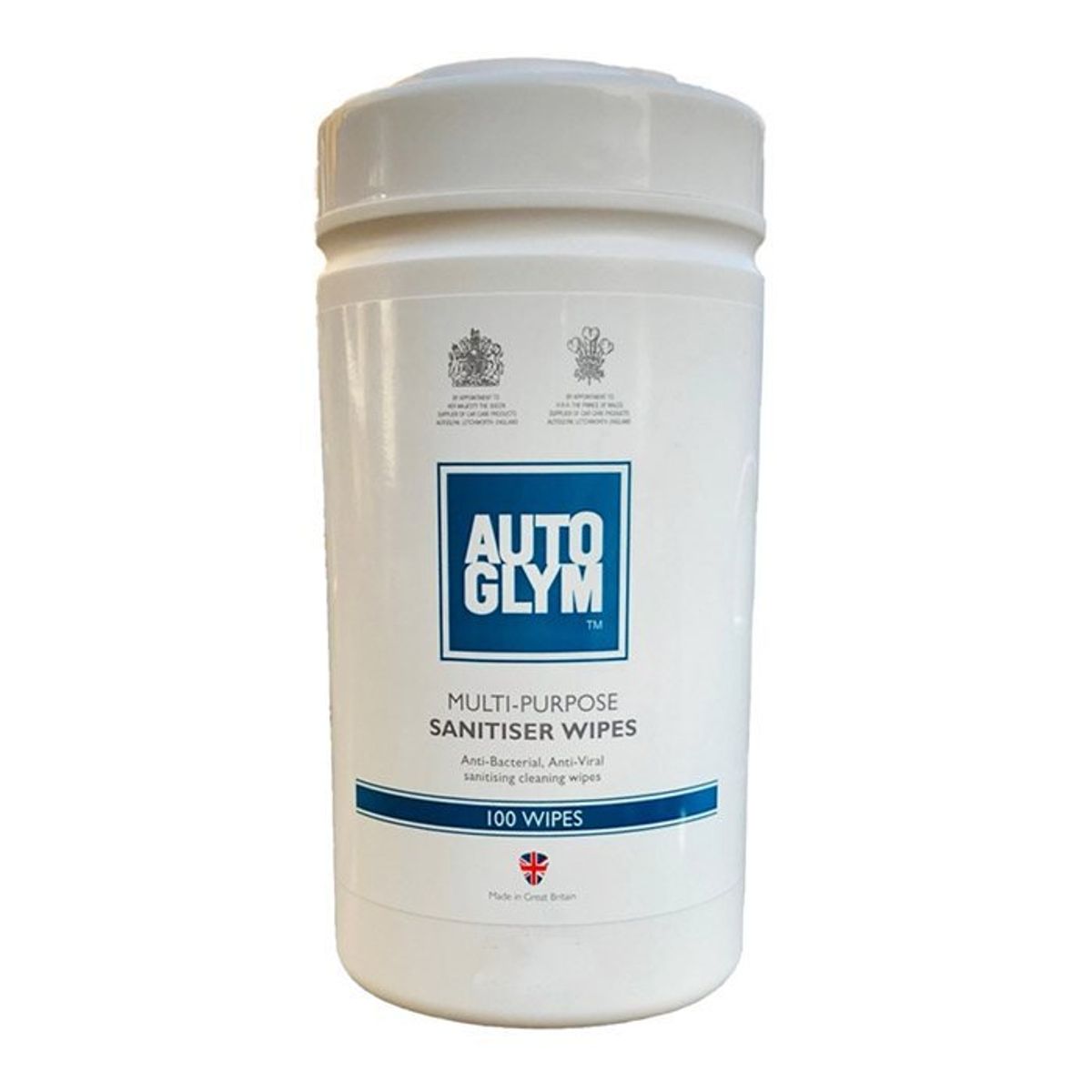 Autoglym Multi Surface San Wipes 100 stk.