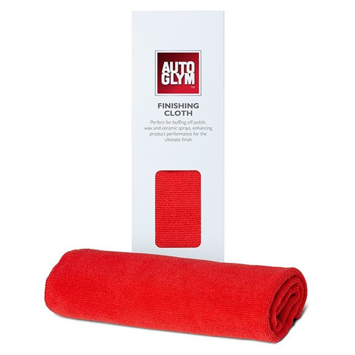 Autoglym Rød Hi-Tech Finishing Mikrofiberklud