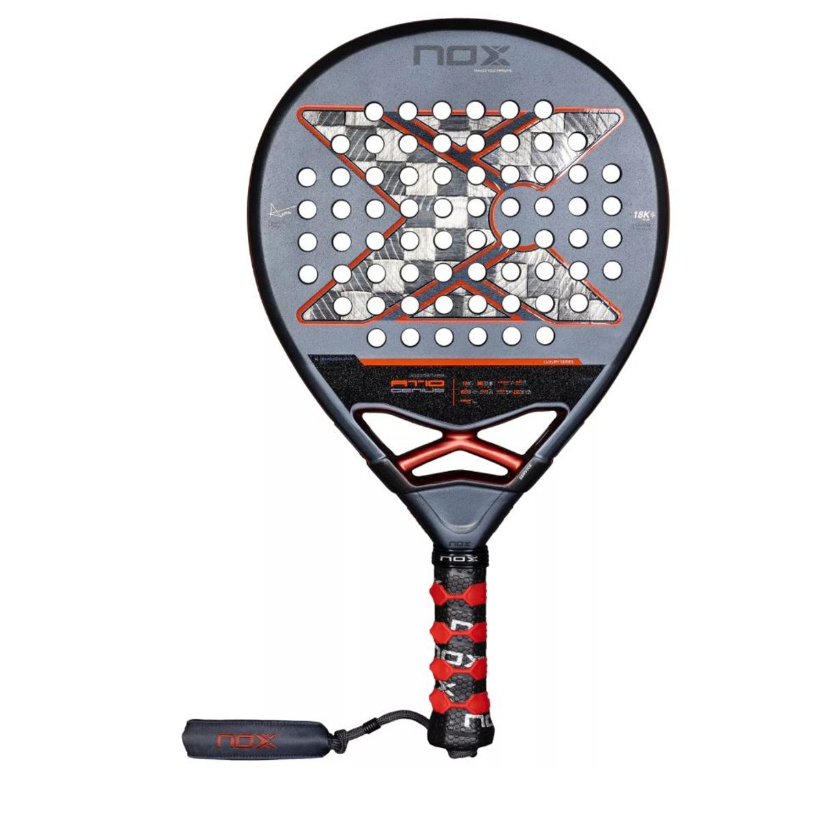 Nox AT10 Genius 18K 2025 Padelbat