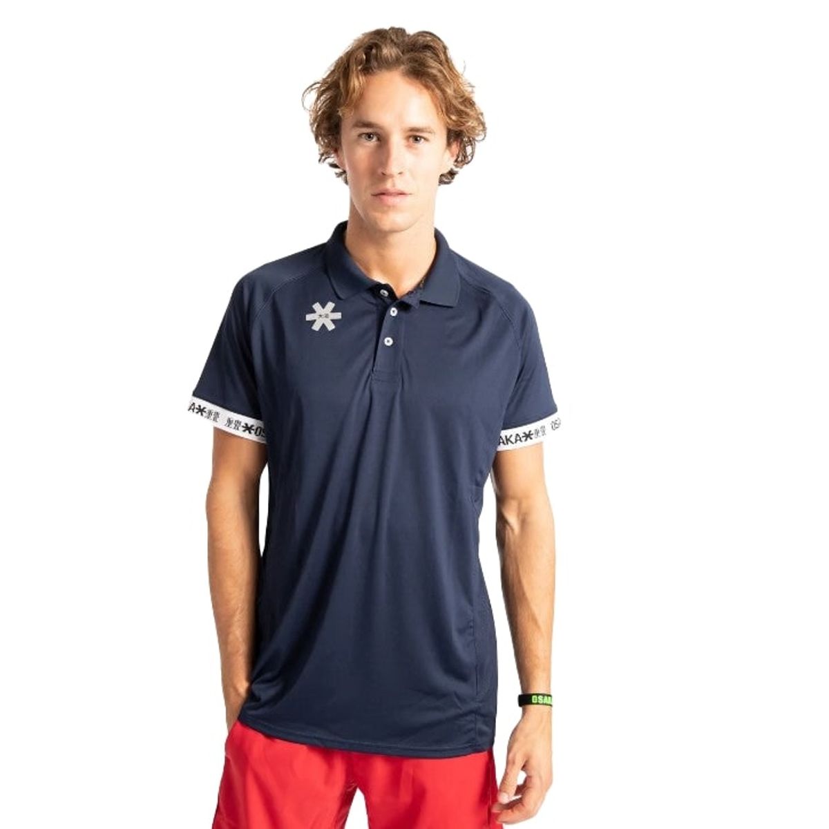 Osaka Men's Polo Jersey (Mørkeblå) - M