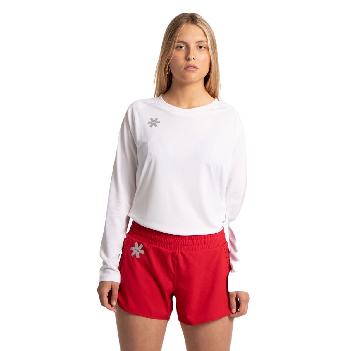 Osaka Women's Training Tee Long Sleeve (Hvid) - M