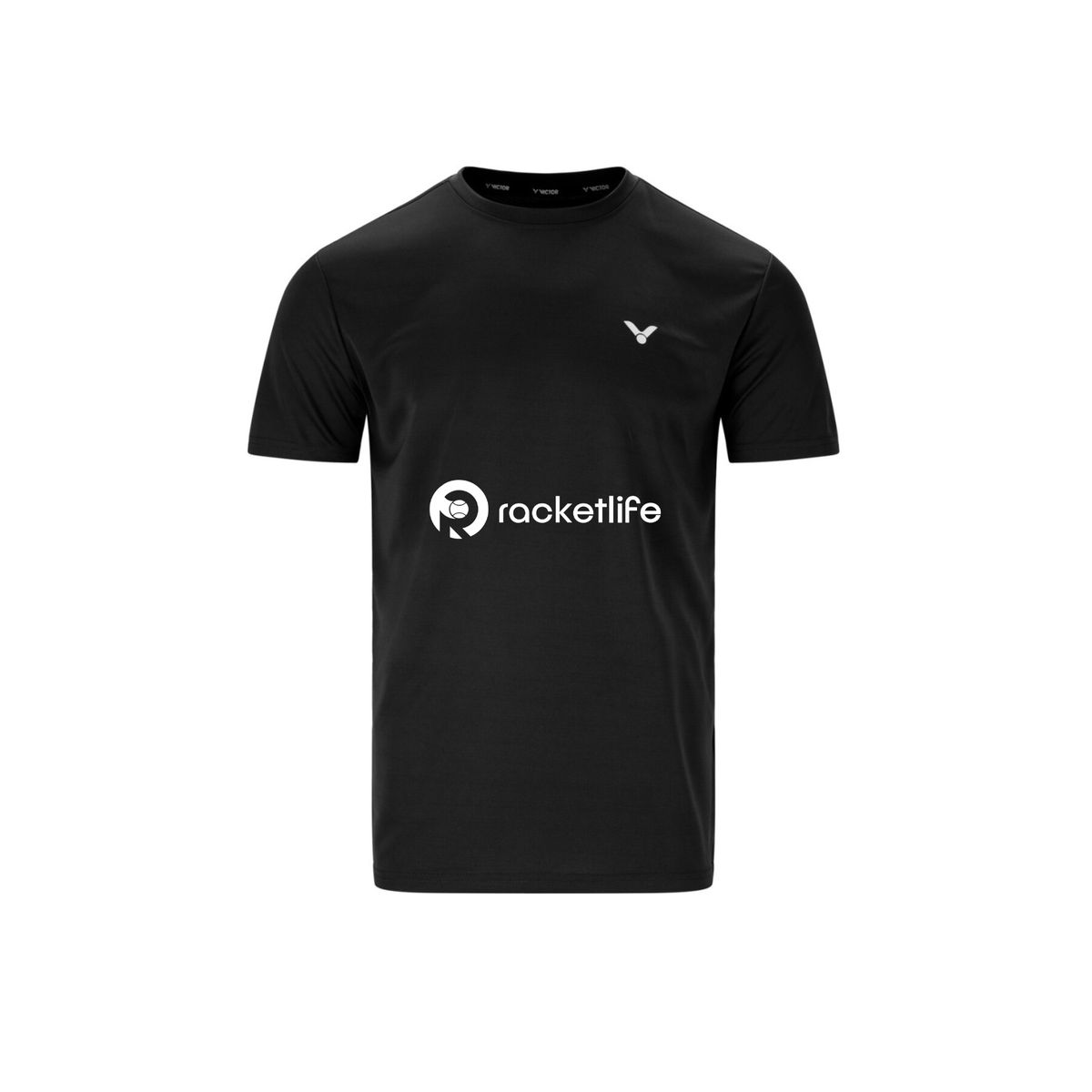 Racketlife x Victor T-shirt (Sort) - L