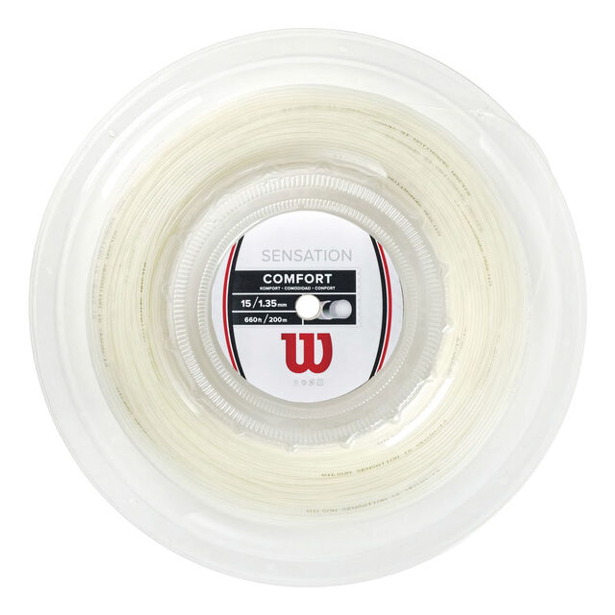 Opstrengning af tennisketcher - Wilson Revolve Spin 1.25