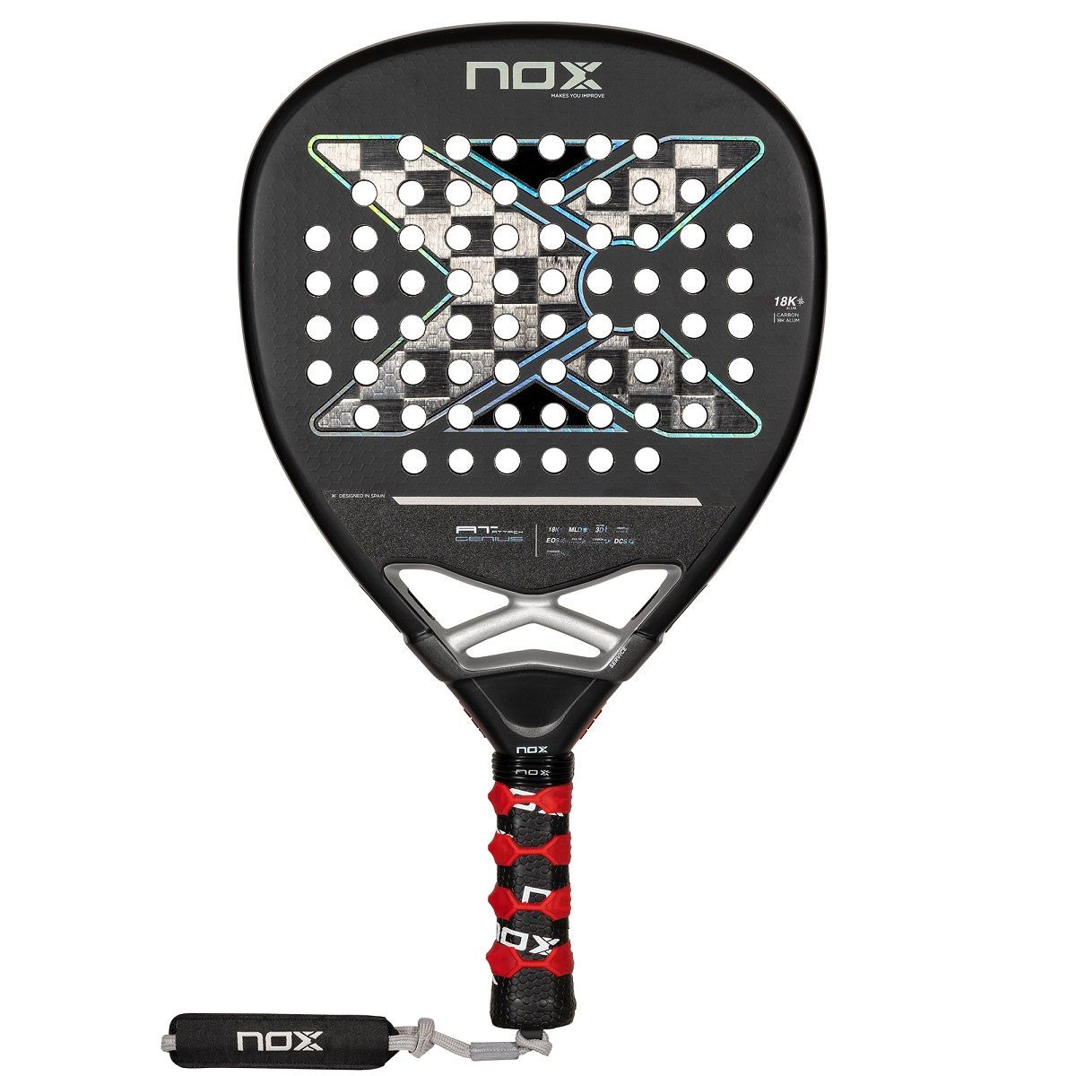 Nox AT Genius Attack 18K Luxury By Agustin Tapia 2024 Padelbat